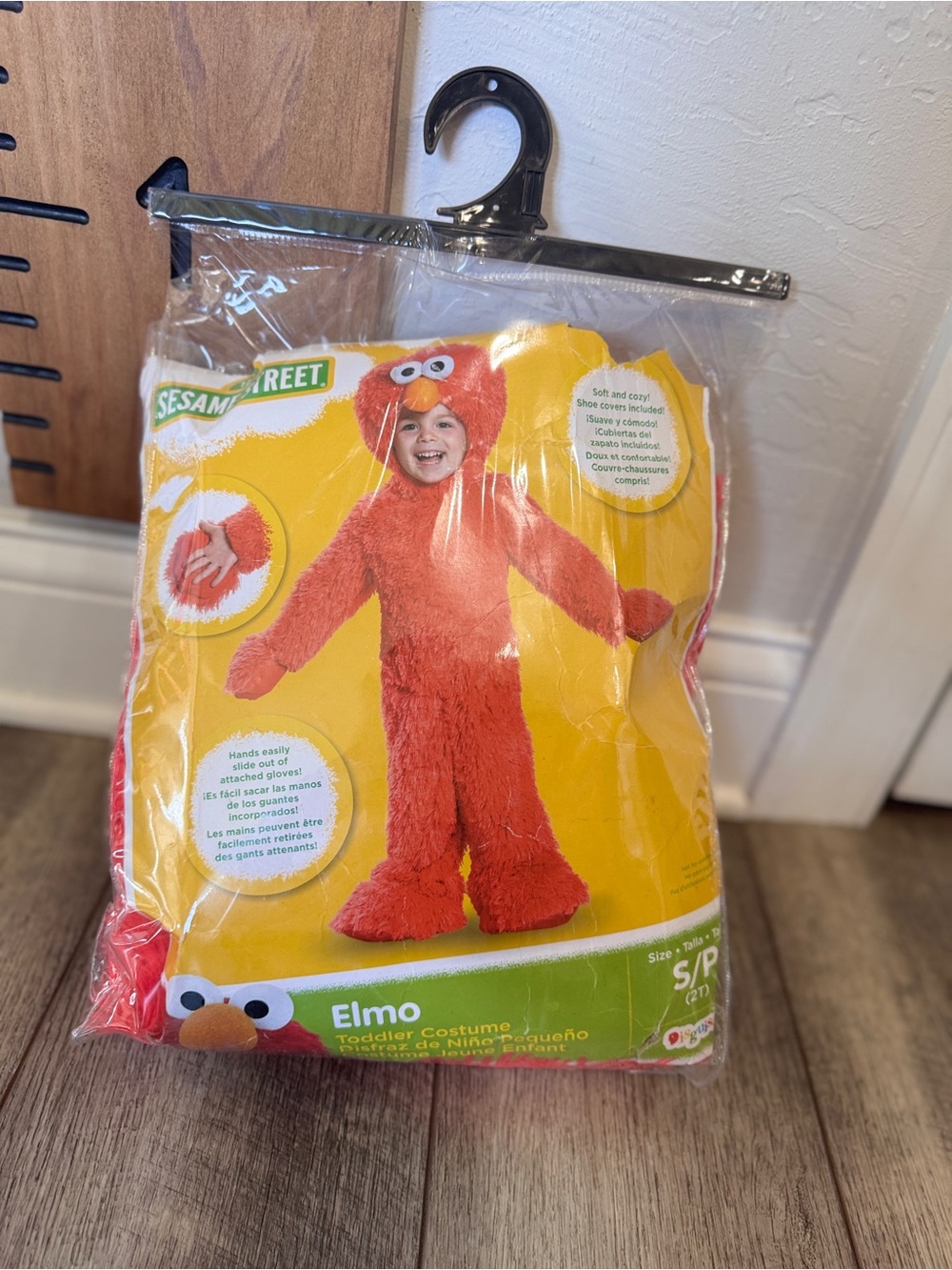 Sesame Street Elmo Toddler Warm Halloween Costume Unisex 2T